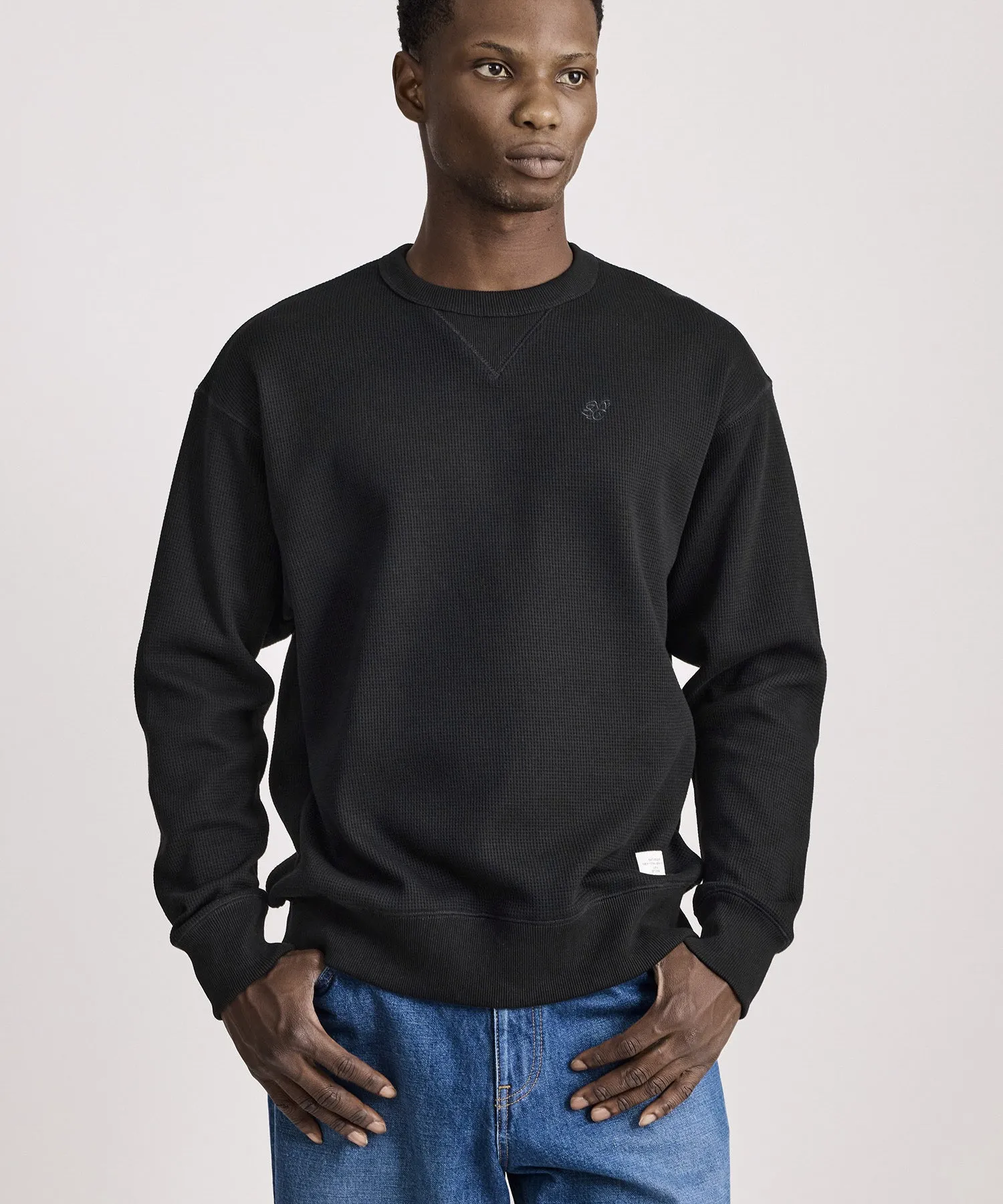 SNYC Waffle Relaxed Top sold by Saturdays New York City product image thumbnail 2