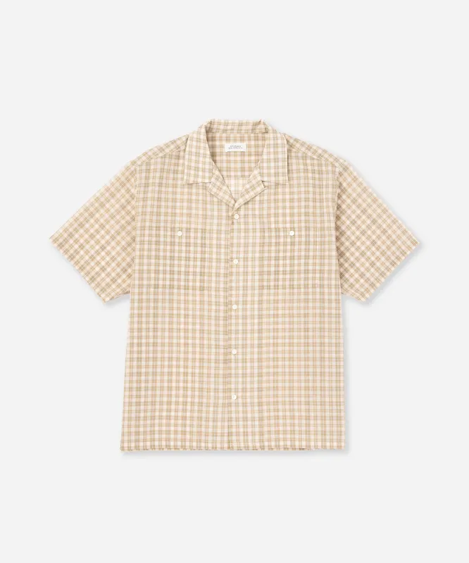 Hester Tartan Check Shirt made by Saturdays New York City