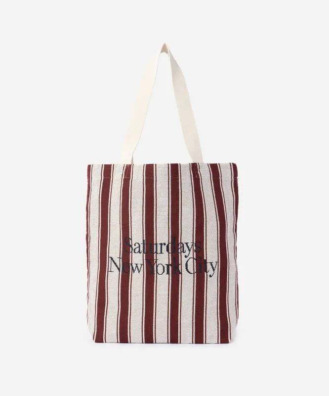 Miller Stripe Tote Bag made by Saturdays New York City