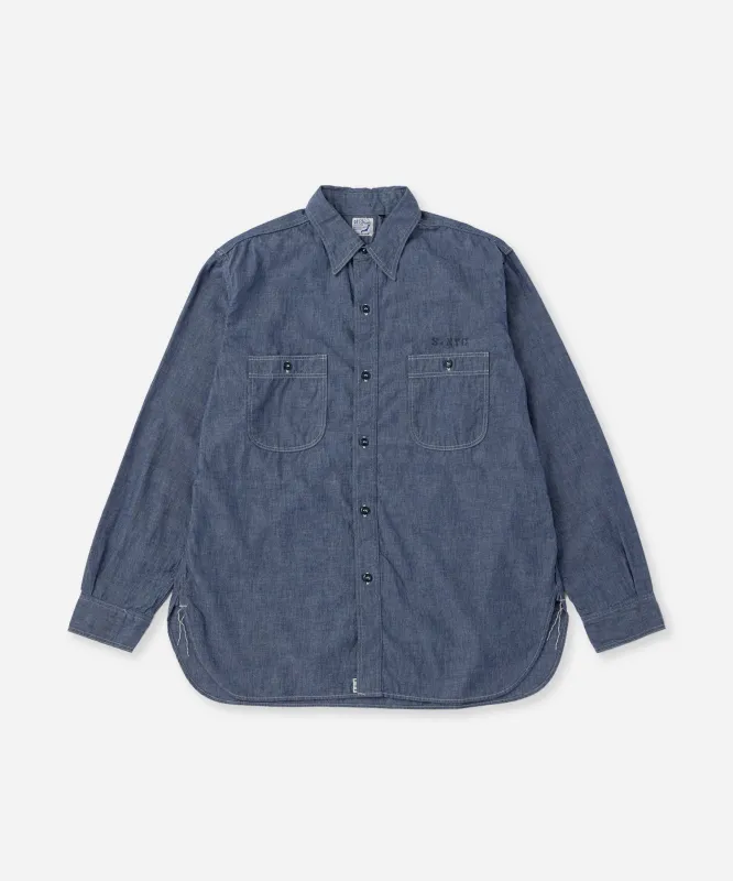 orSlow x Saturdays Relax Fit Chambray Work Shirt made by Saturdays New York City