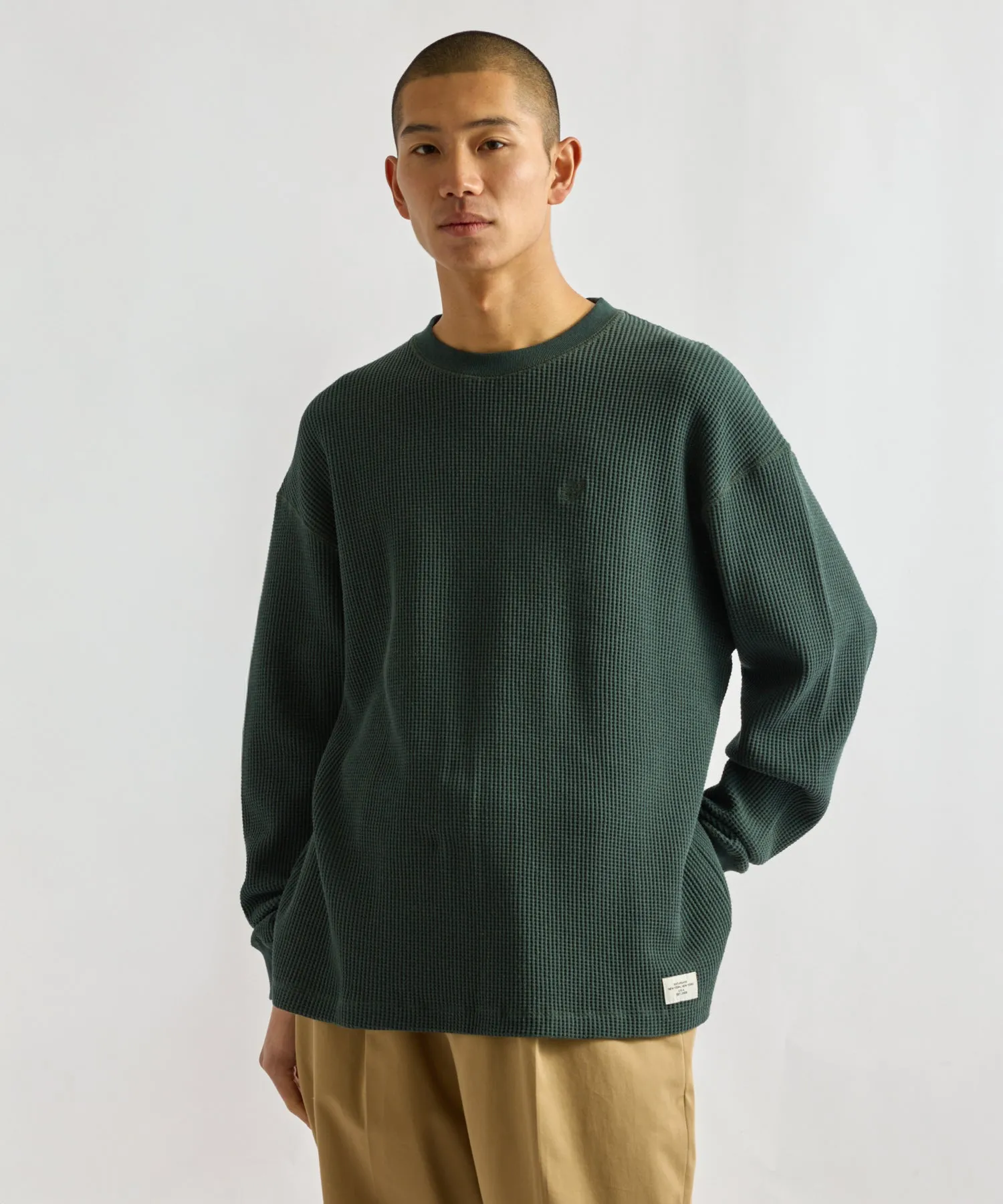 Alex Heavy Waffle Relaxed Top sold by Saturdays New York City product image thumbnail 2