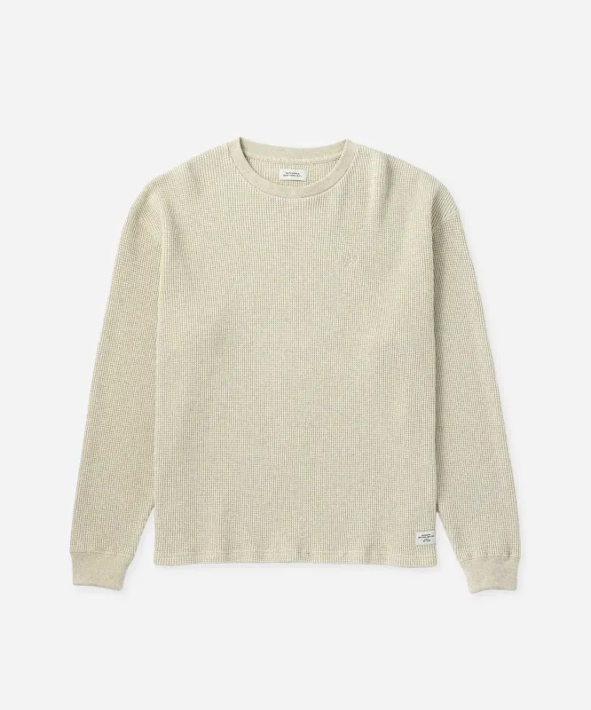 Alex Heavy Waffle Relaxed Top made by Saturdays New York City