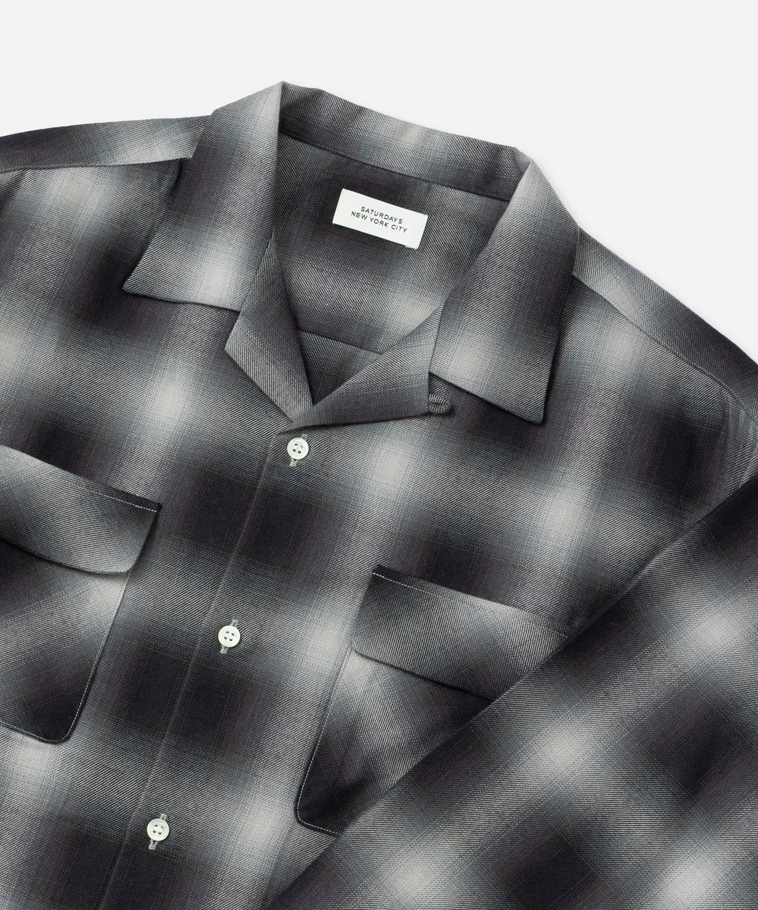 Marco Ombre Check Shirt sold by Saturdays New York City product image thumbnail 5