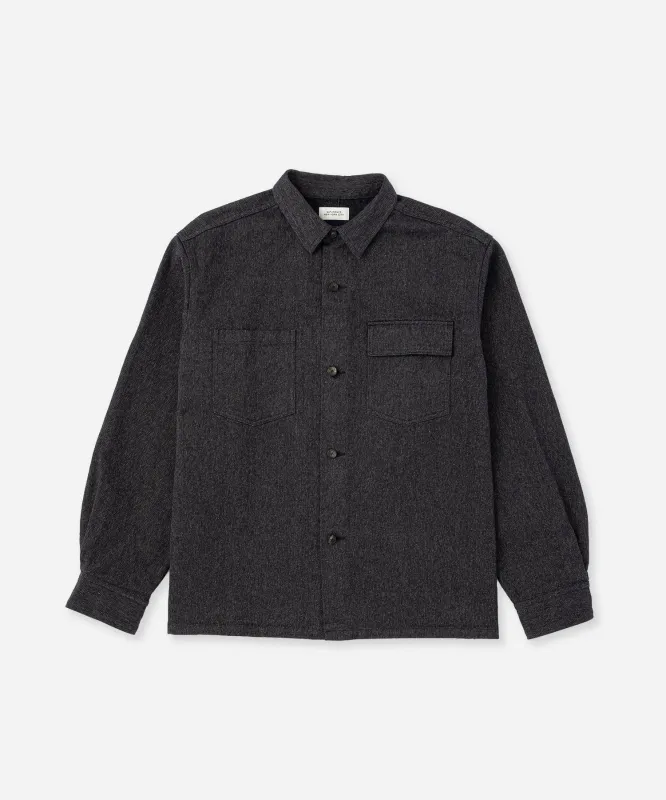 Magnus Melange Work Shirt made by Saturdays New York City