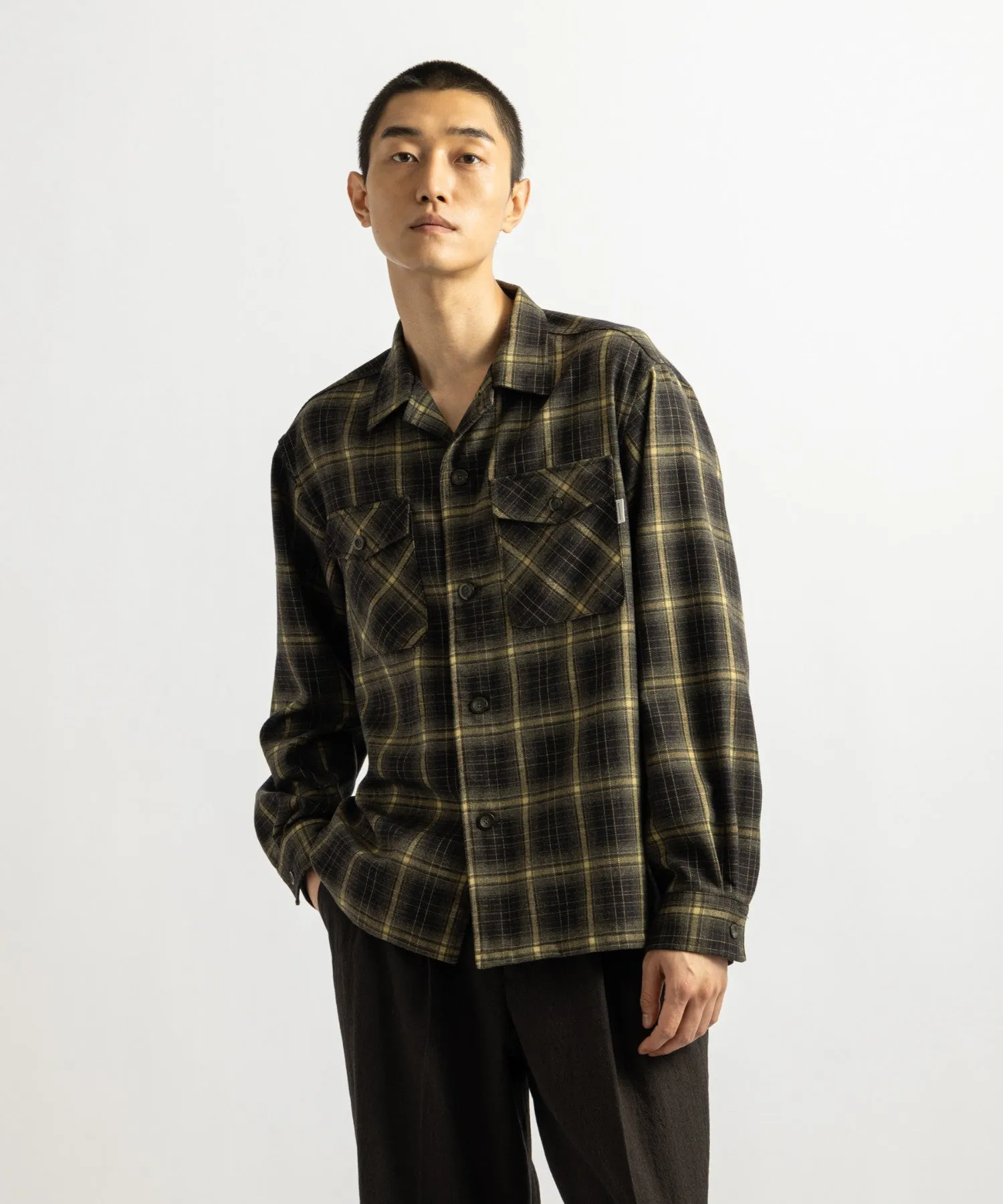 Marco Ombre Check CPO Shirt sold by Saturdays New York City product image thumbnail 2