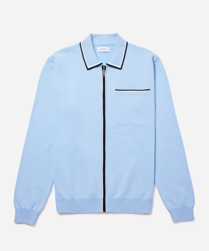 Saji Zip Polo Sweater sold by Saturdays New York City