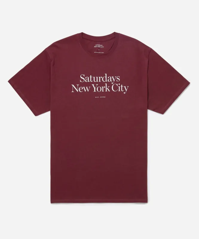 Miller Standard SS Tee sold by Saturdays New York City