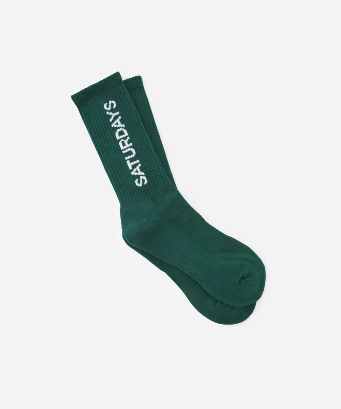 Logo Sock sold by Saturdays New York City