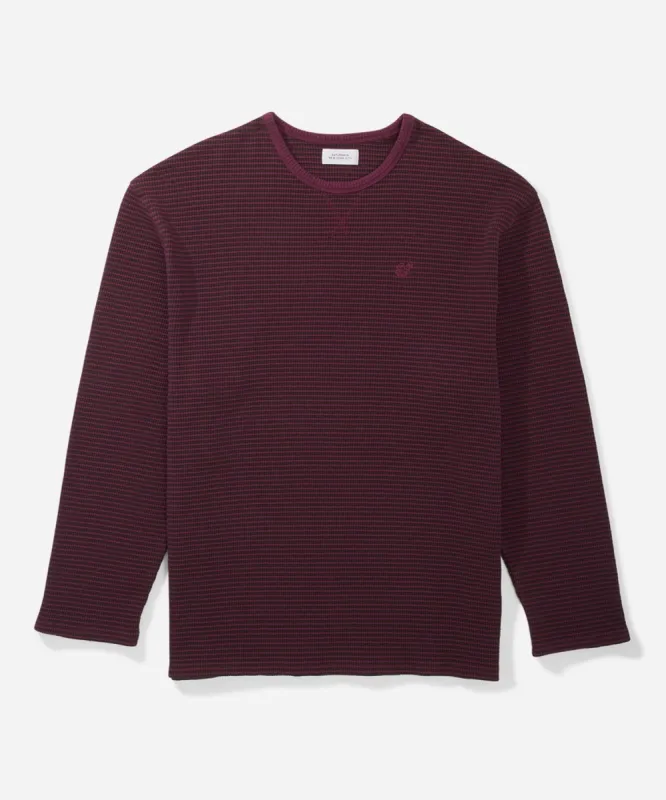 Waffle Relaxed Long Sleeve Tee sold by Saturdays New York City