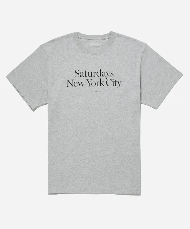 Miller Standard Short Sleeve Tee sold by Saturdays New York City