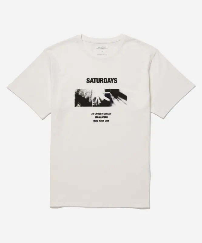 Disco Block Standard Short Sleeve Tee sold by Saturdays New York City