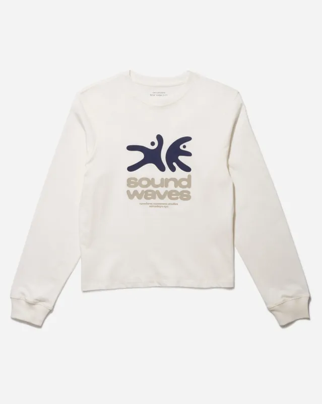Sound Waves Standard LS Tee sold by Saturdays New York City