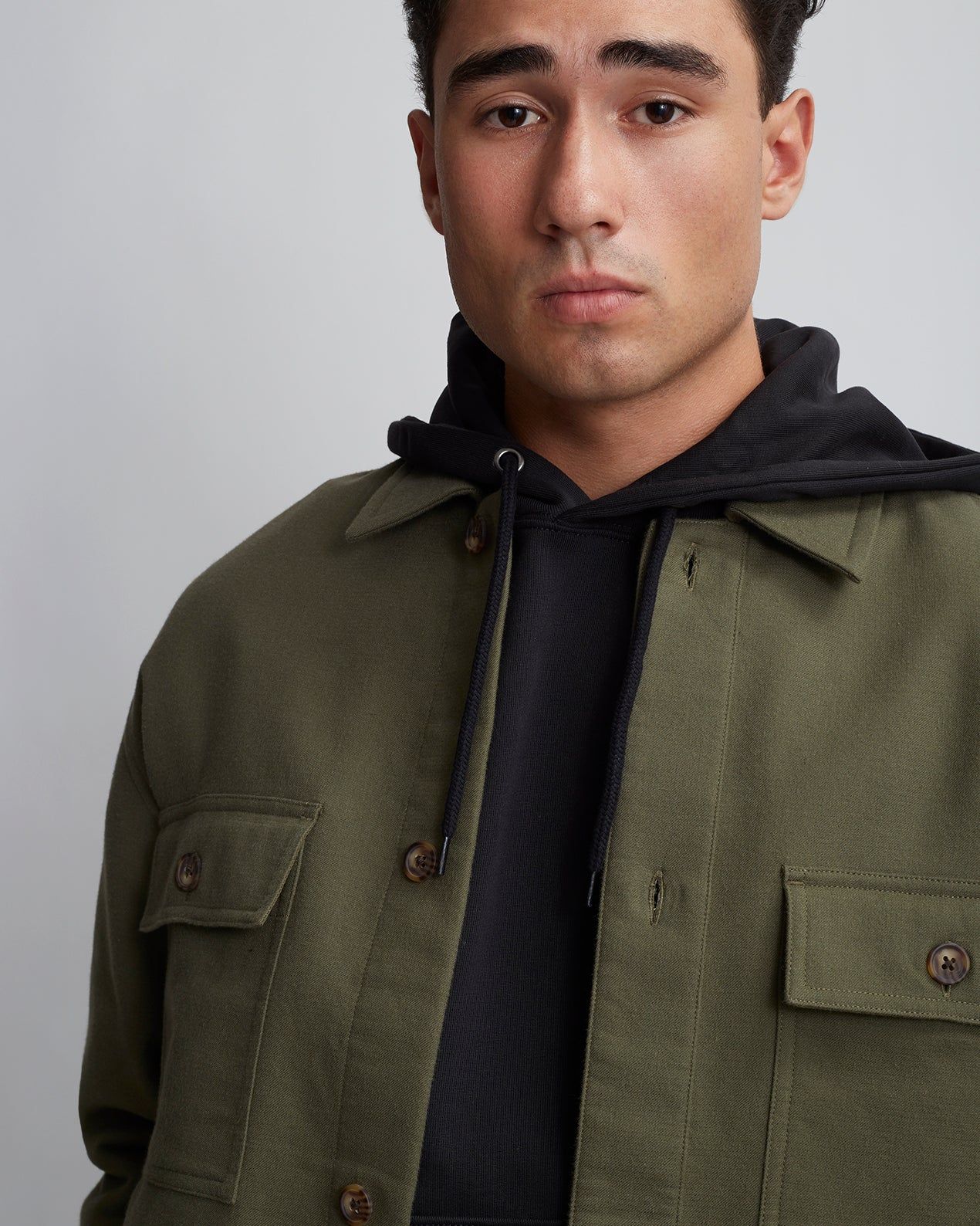 Driessen Overshirt sold by Saturdays New York City product image thumbnail 4