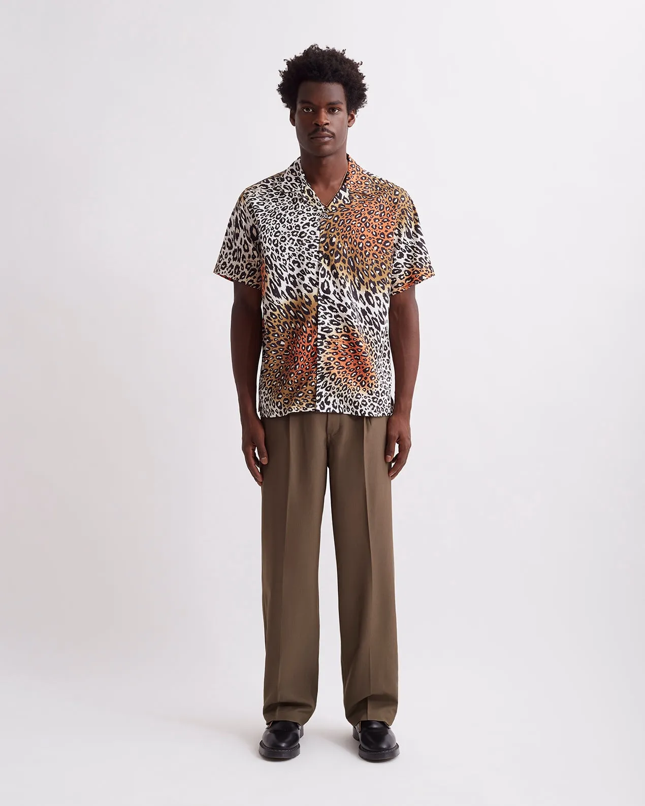 Canty Sound Leopard Short Sleeve Shirt sold by Saturdays New York City product image thumbnail 2
