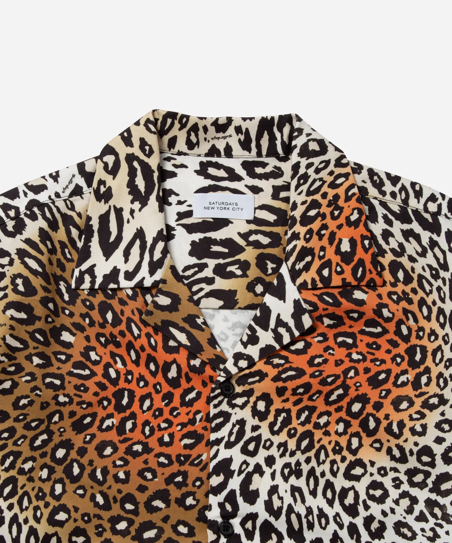 Canty Sound Leopard Short Sleeve Shirt sold by Saturdays New York City product image thumbnail 5