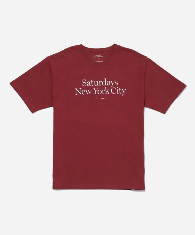 Miller Standard SS Tee sold by Saturdays New York City