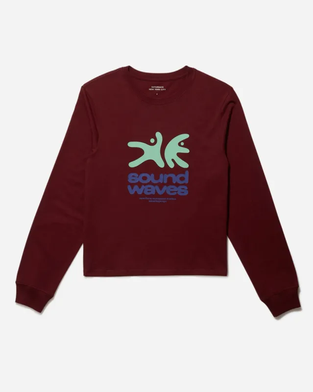Sound Waves Standard LS Tee sold by Saturdays New York City