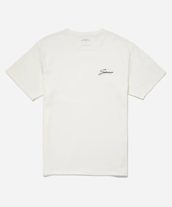 Signature Standard Short Sleeve Tee sold by Saturdays New York City