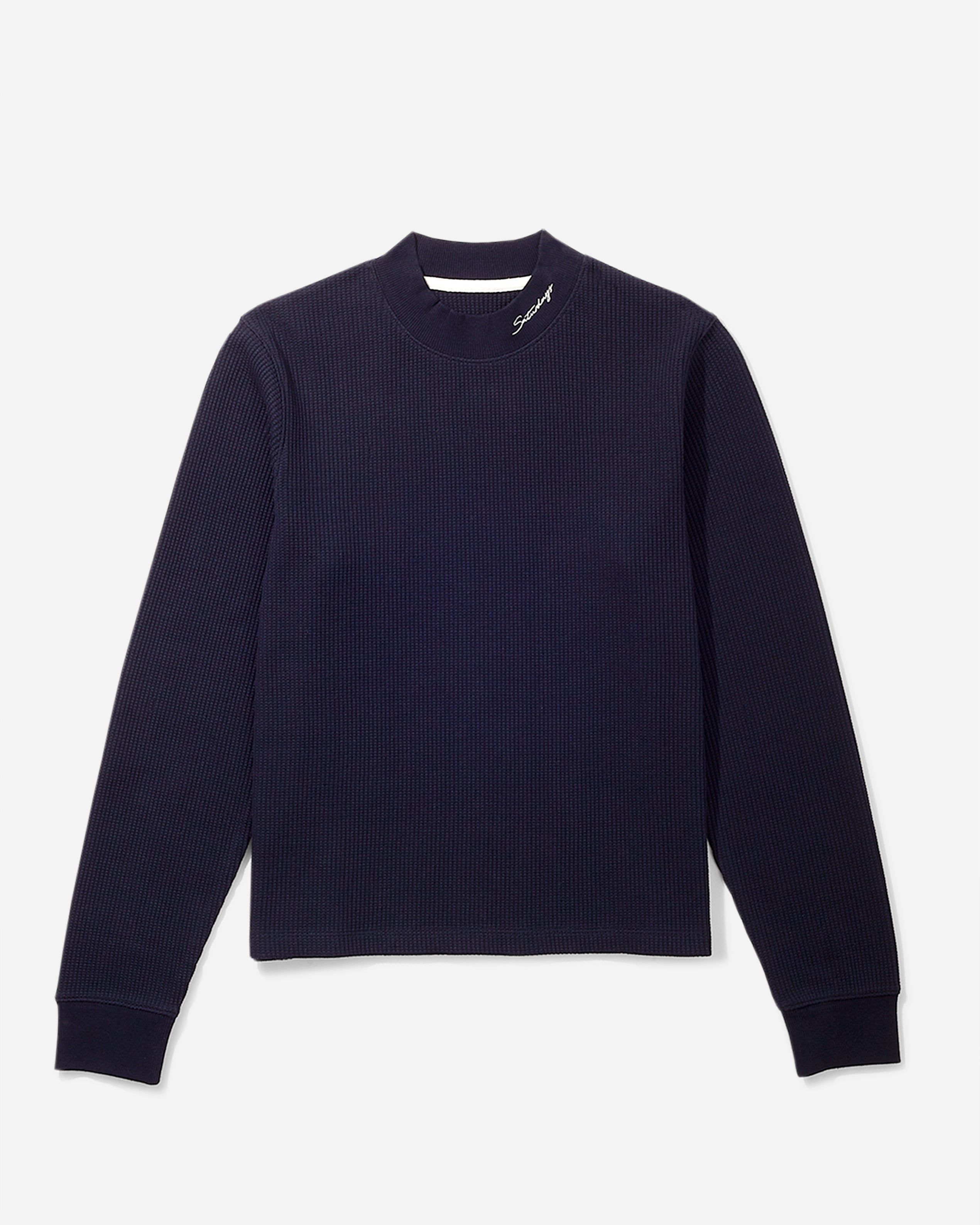 Mercer Thermal Mockneck Long Sleeve Tee sold by Saturdays New York City