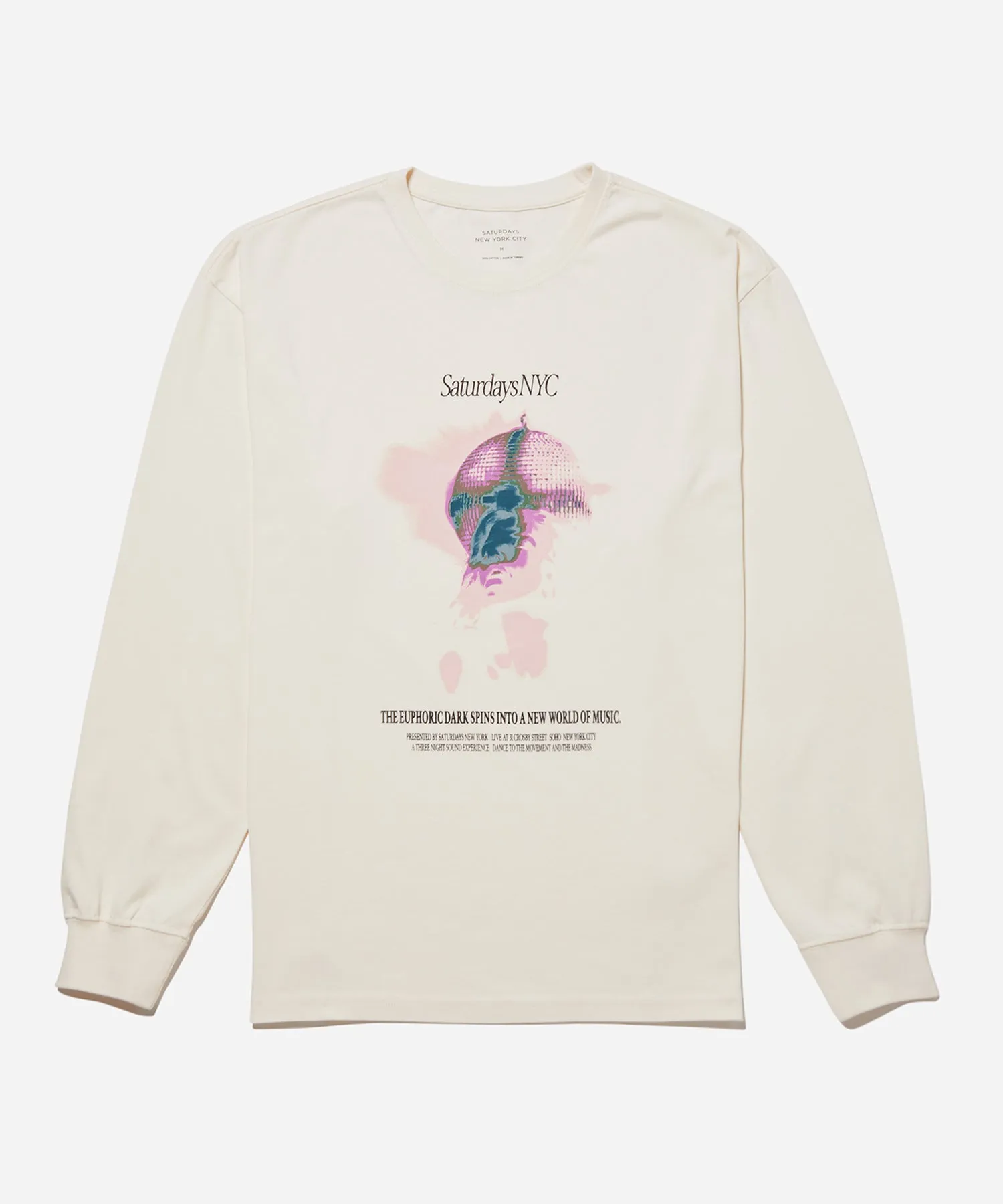 Euphoric Relaxed Long Sleeve Tee sold by Saturdays New York City