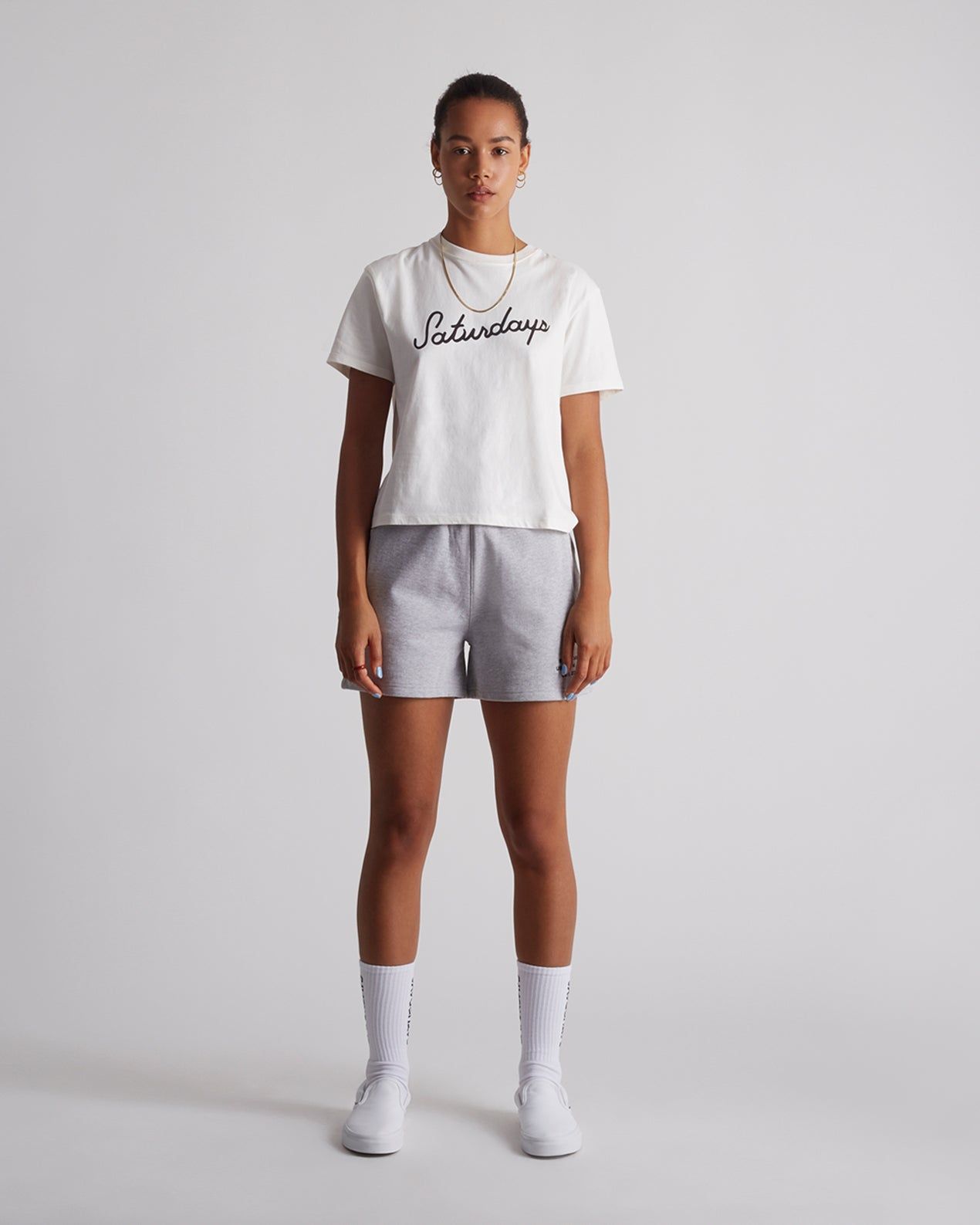Script Standard Short Sleeve Tee sold by Saturdays New York City