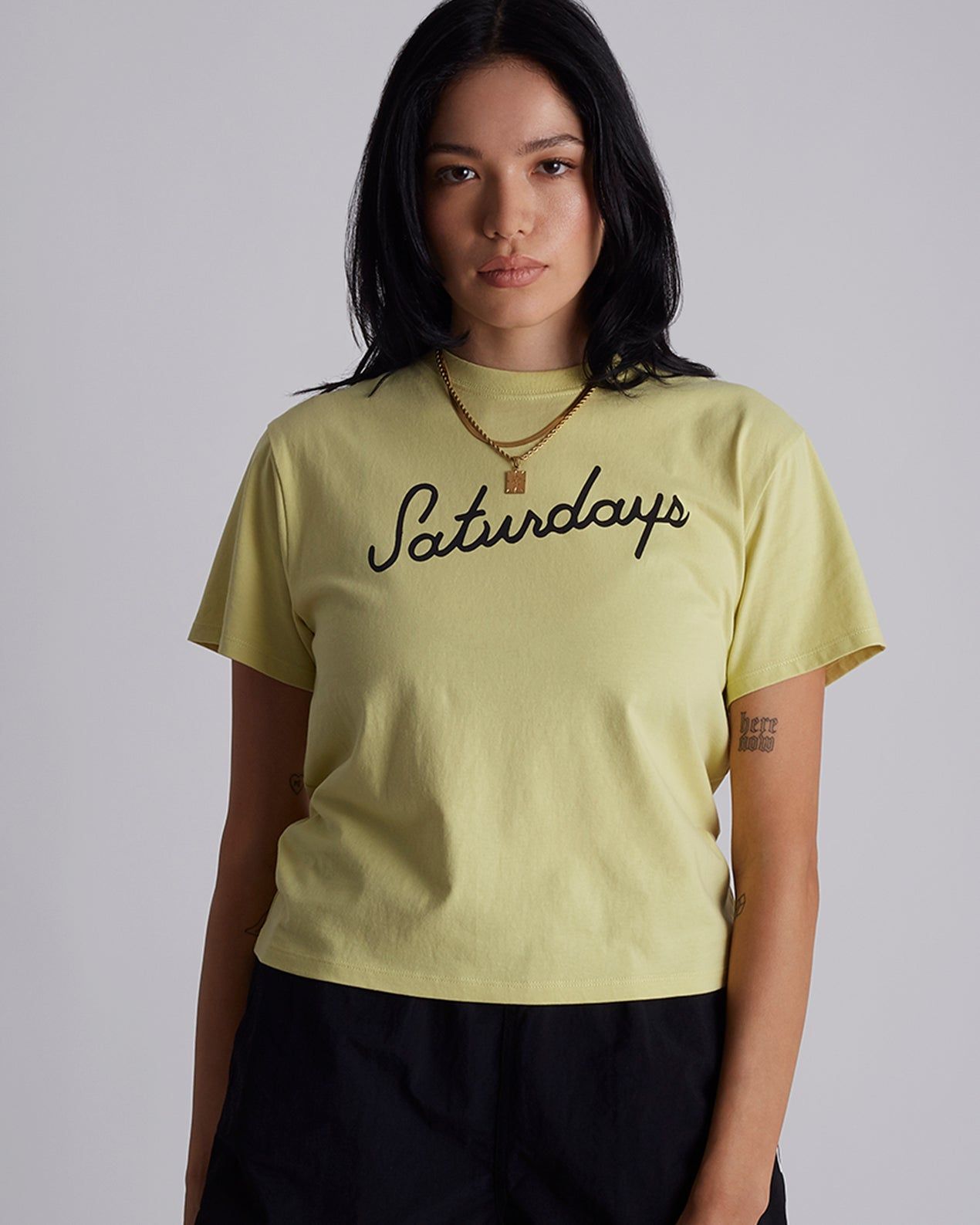Script Standard Short Sleeve Tee sold by Saturdays New York City product image thumbnail 12