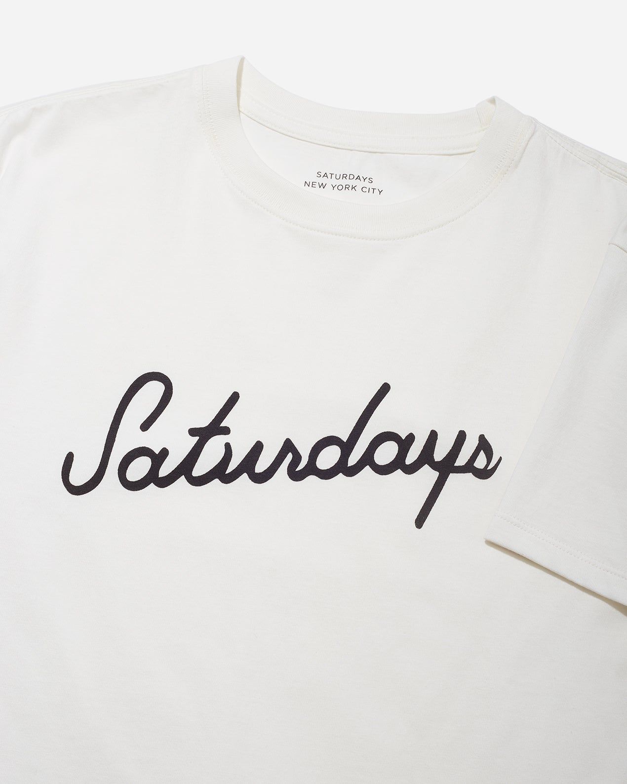 Script Standard Short Sleeve Tee sold by Saturdays New York City product image thumbnail 8