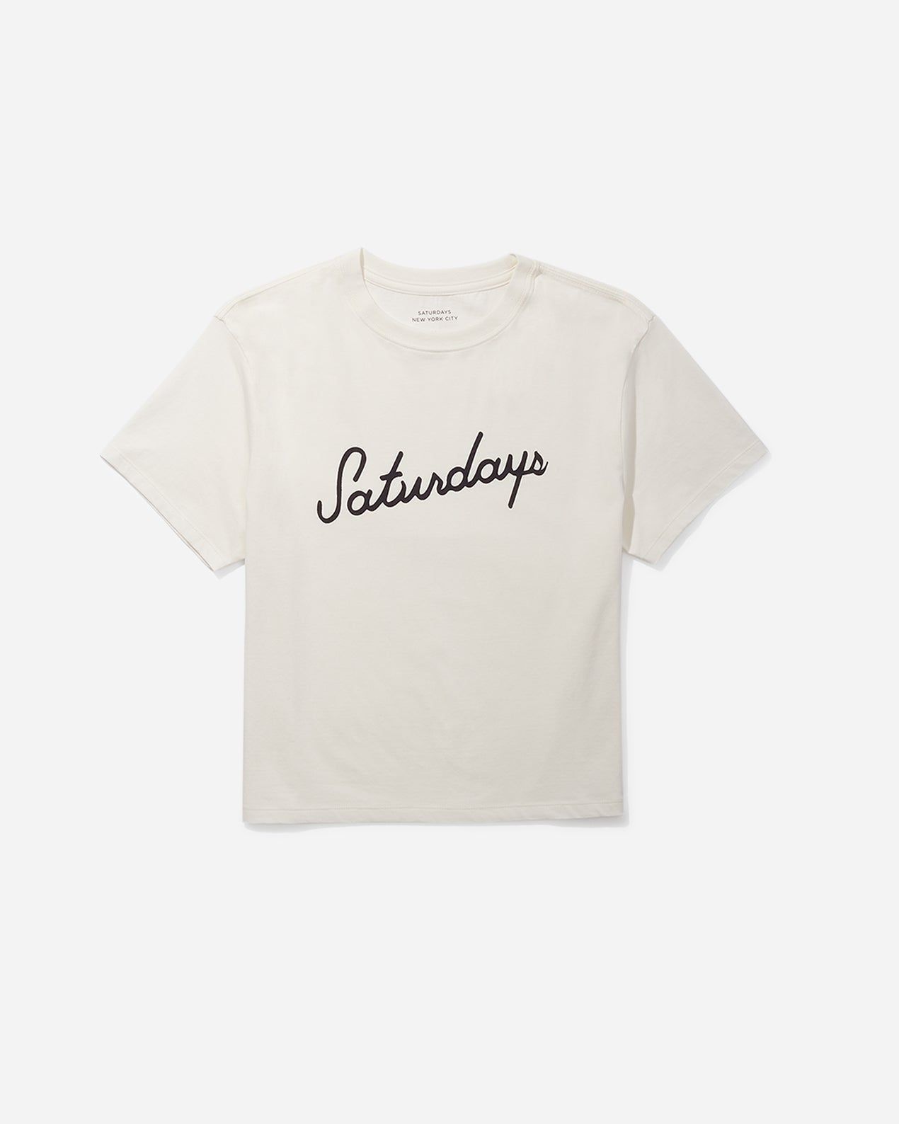 Script Standard Short Sleeve Tee sold by Saturdays New York City product image thumbnail 2