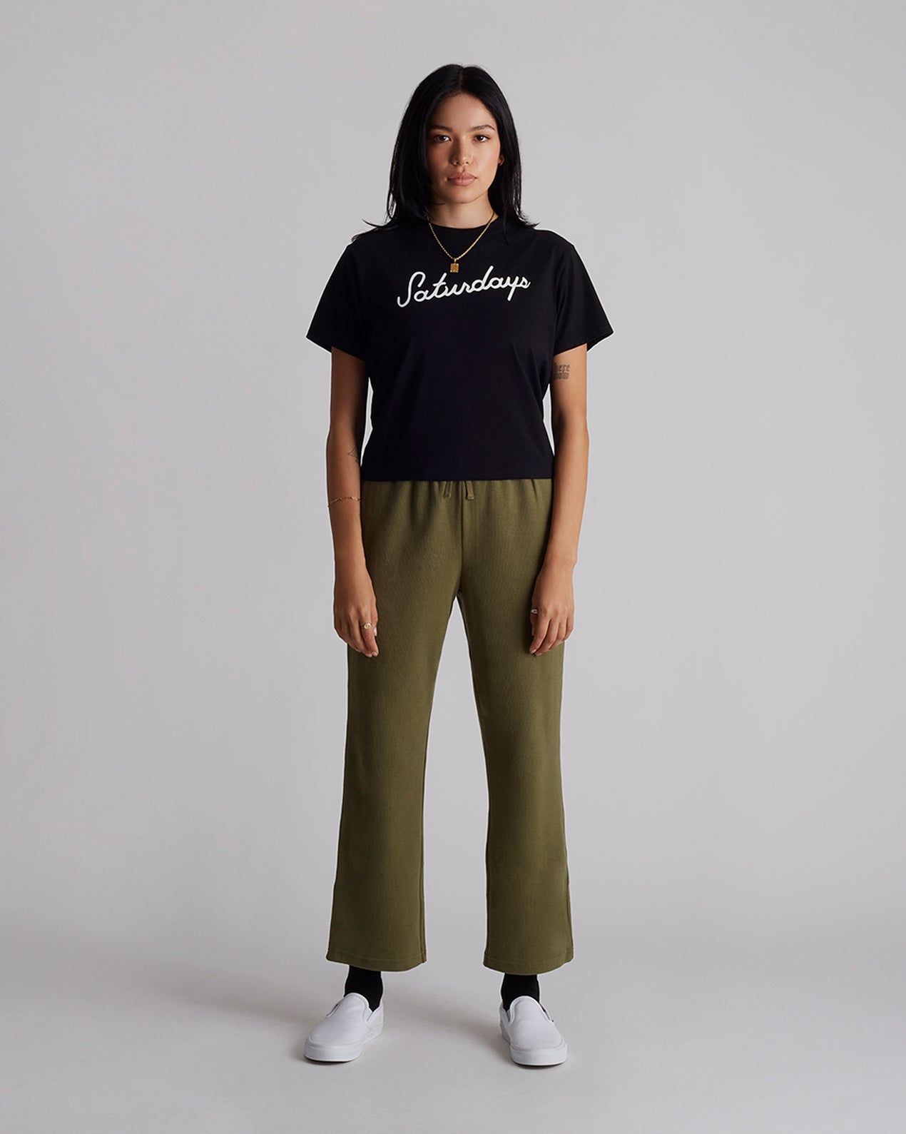 Script Standard Short Sleeve Tee sold by Saturdays New York City product image thumbnail 5