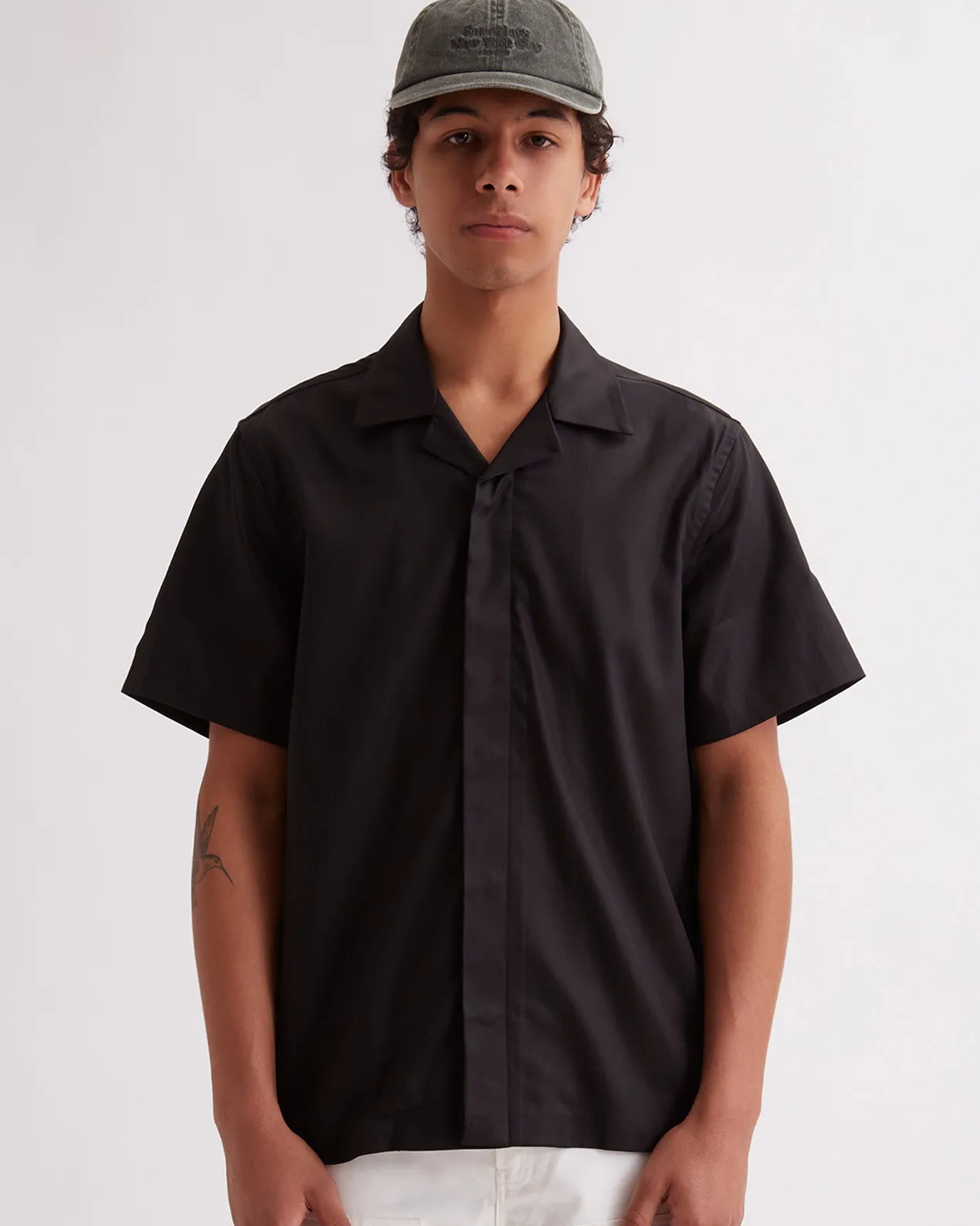 York Camp Collar SS Shirt sold by Saturdays New York City product image thumbnail 3