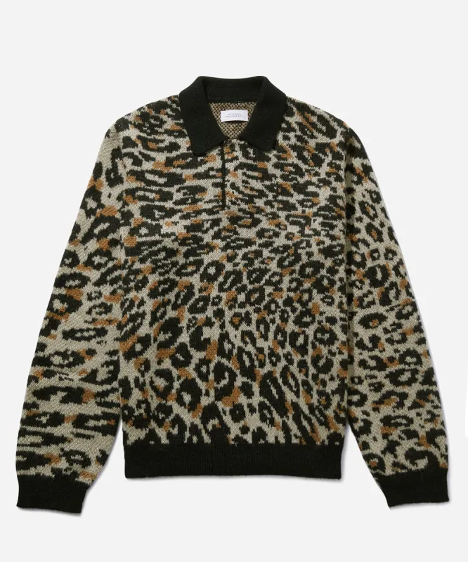 Beauchamp Mohair Polo Sweater sold by Saturdays New York City