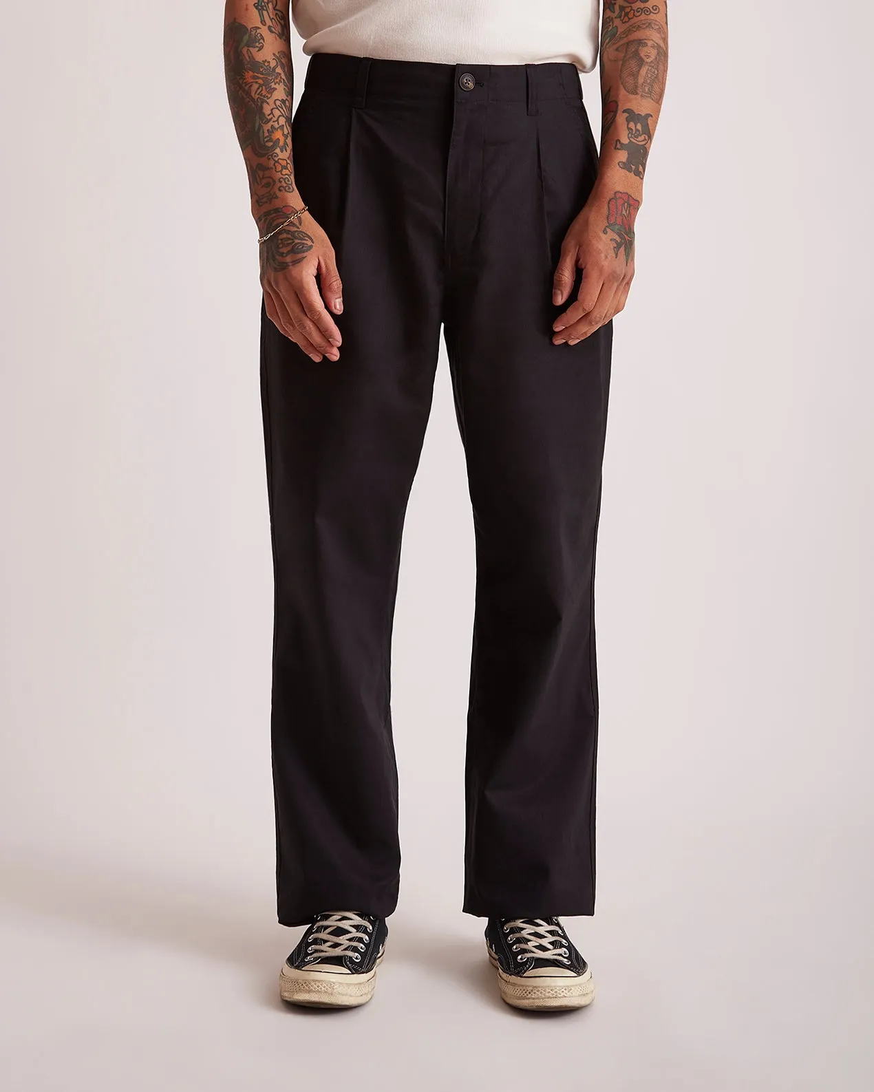 Dean Linen Trouser sold by Saturdays New York City product image thumbnail 3