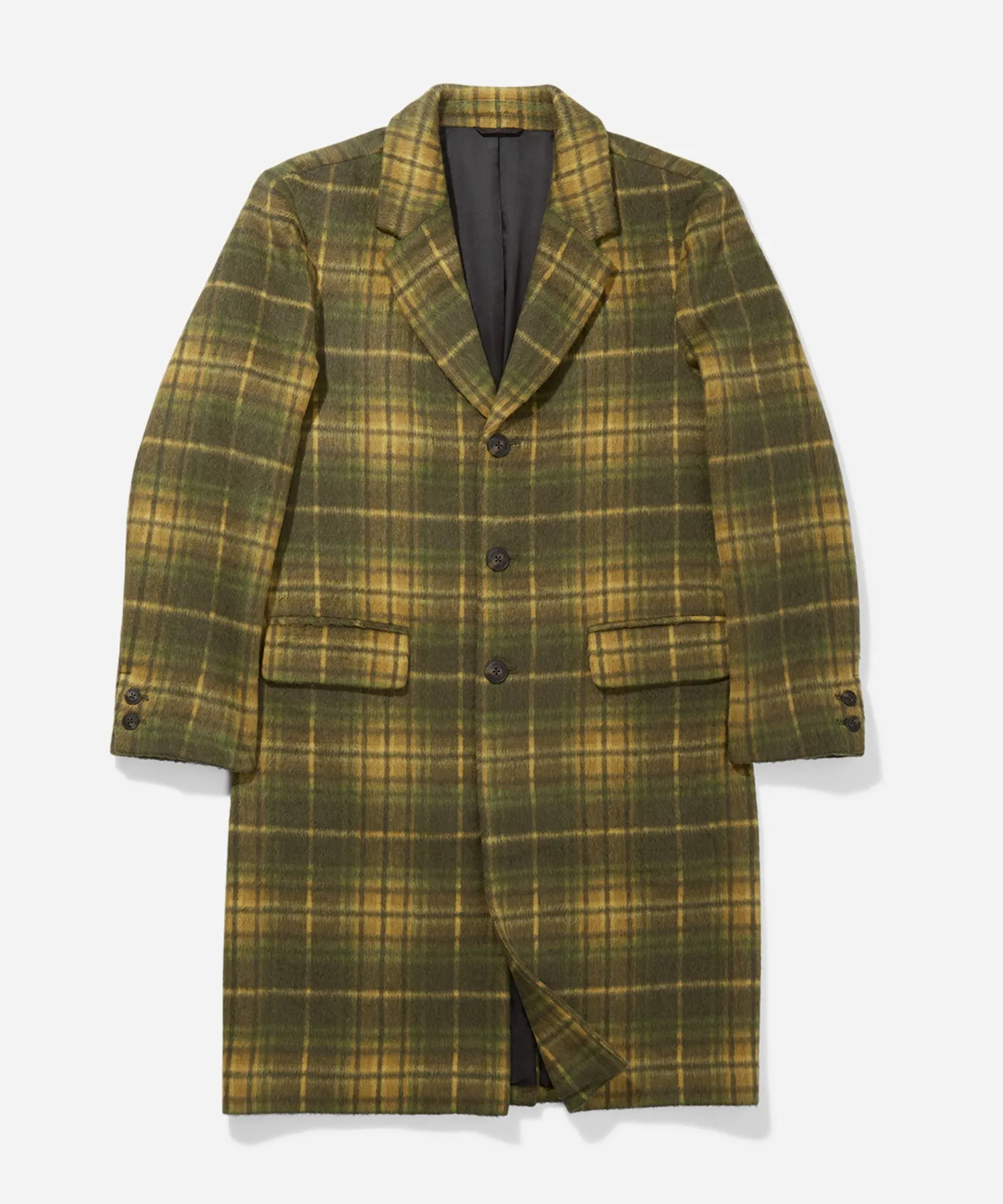 Morgan Plaid Topcoat sold by Saturdays New York City
