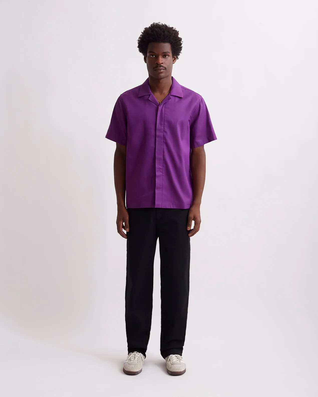 York Camp Collar Short Sleeve Shirt sold by Saturdays New York City product image thumbnail 2