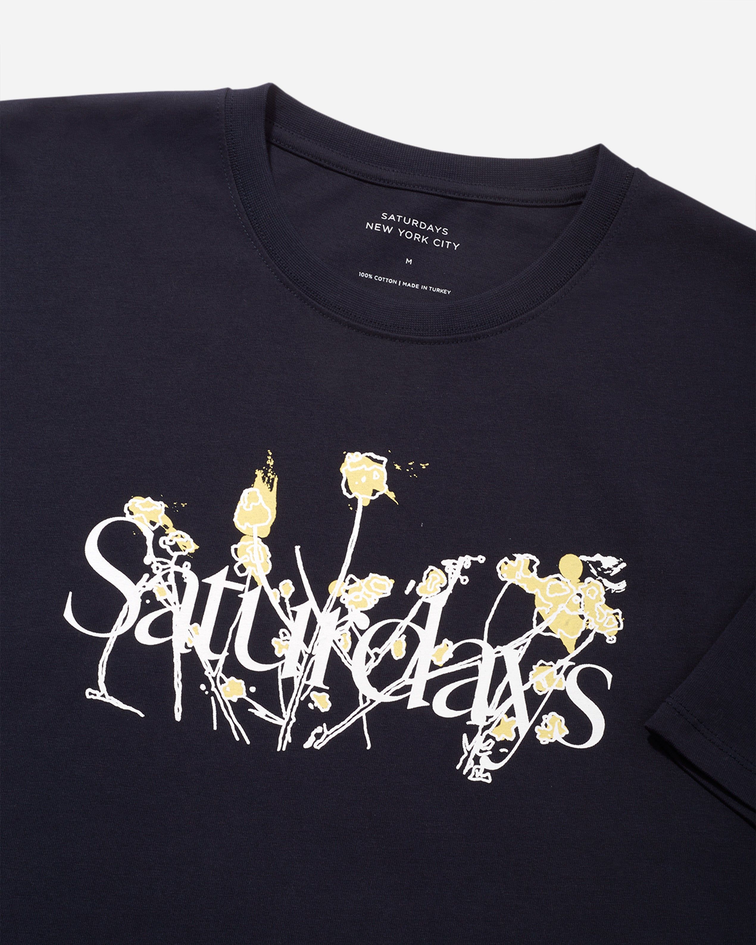 Saturdays Summer Floral Relaxed Short Sleeve Tee sold by Saturdays New York City product image thumbnail 2