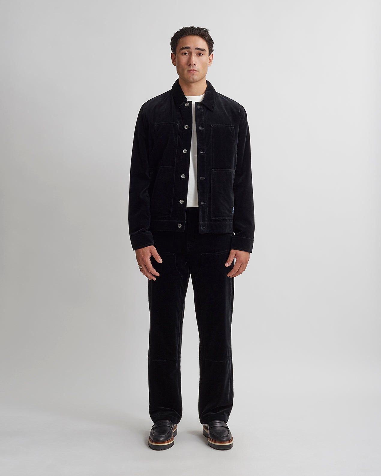 Morris Velvet Carpenter Pant sold by Saturdays New York City product image thumbnail 2