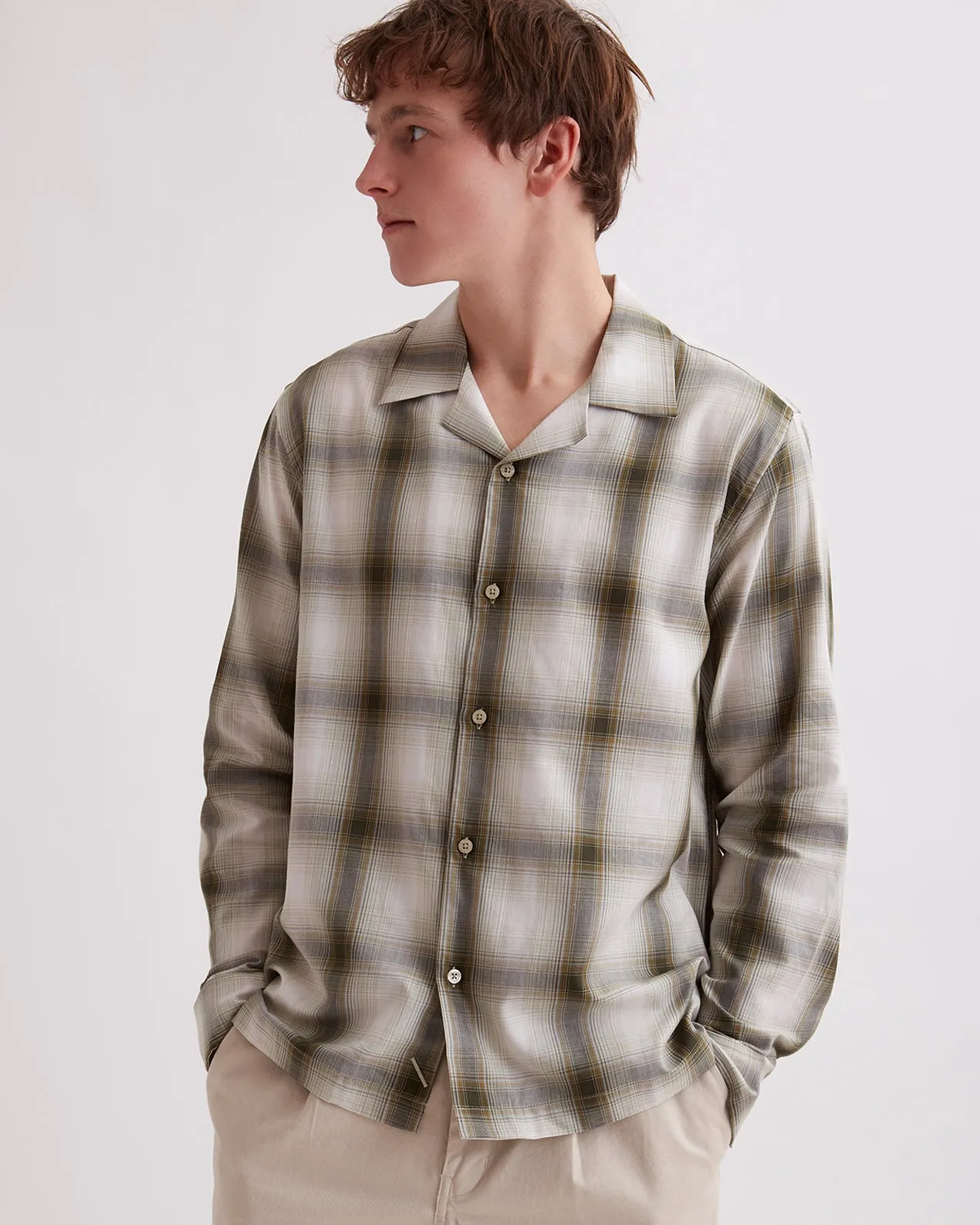 Marco Plaid LS Shirt sold by Saturdays New York City product image thumbnail 3