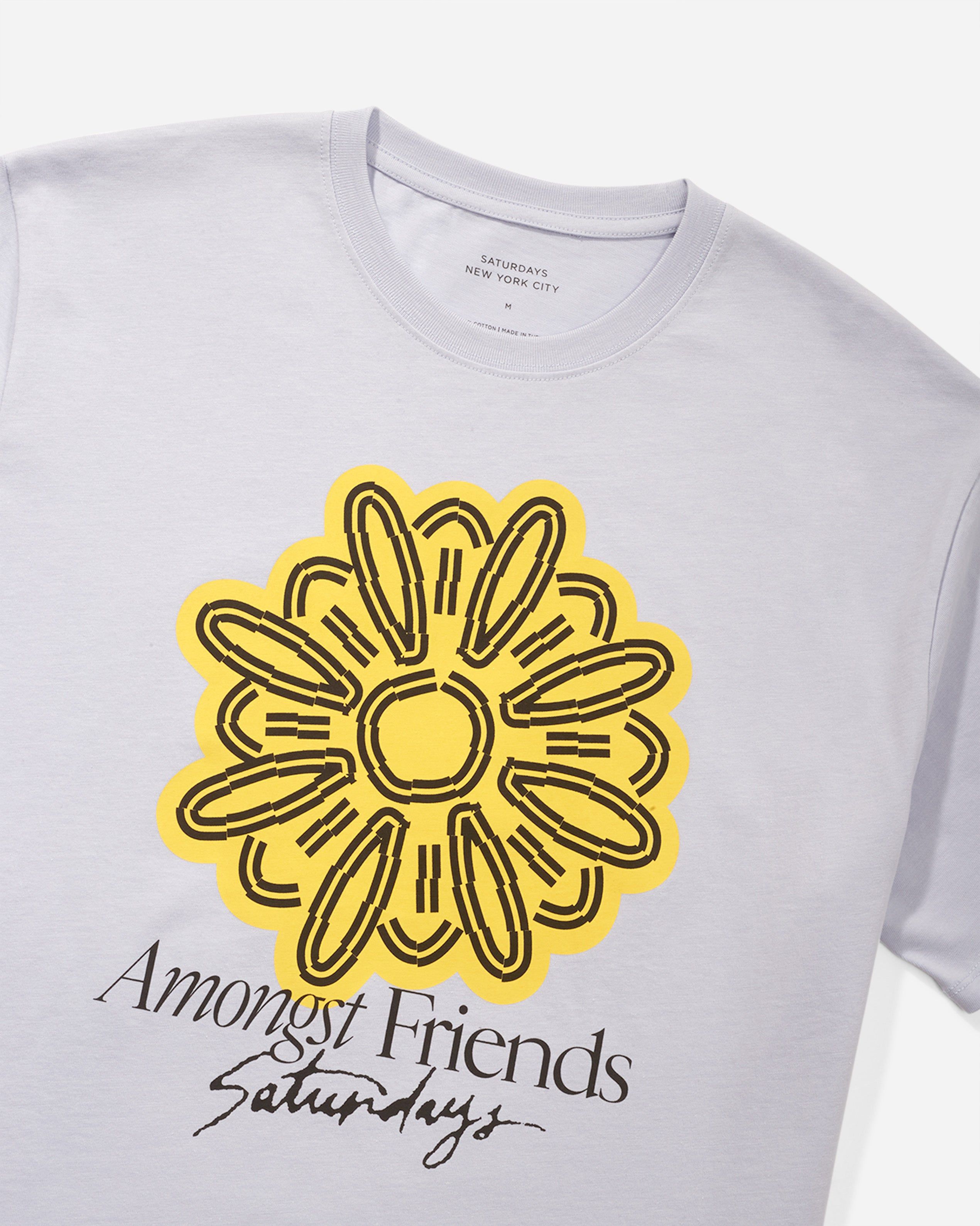 Floral Script Standard Short Sleeve Tee sold by Saturdays New York City product image thumbnail 2