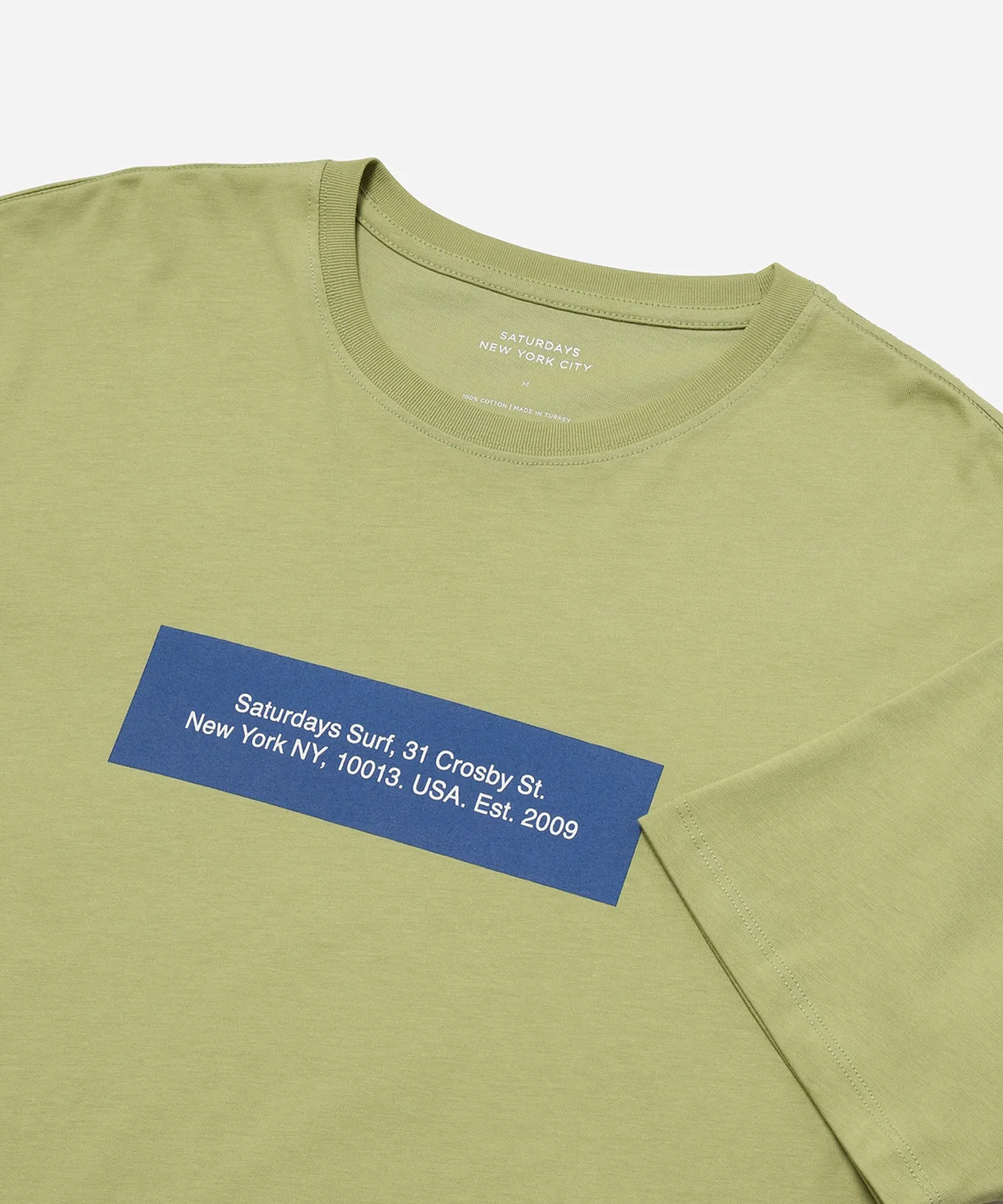 Saturdays Block Standard SS Tee sold by Saturdays New York City product image thumbnail 3