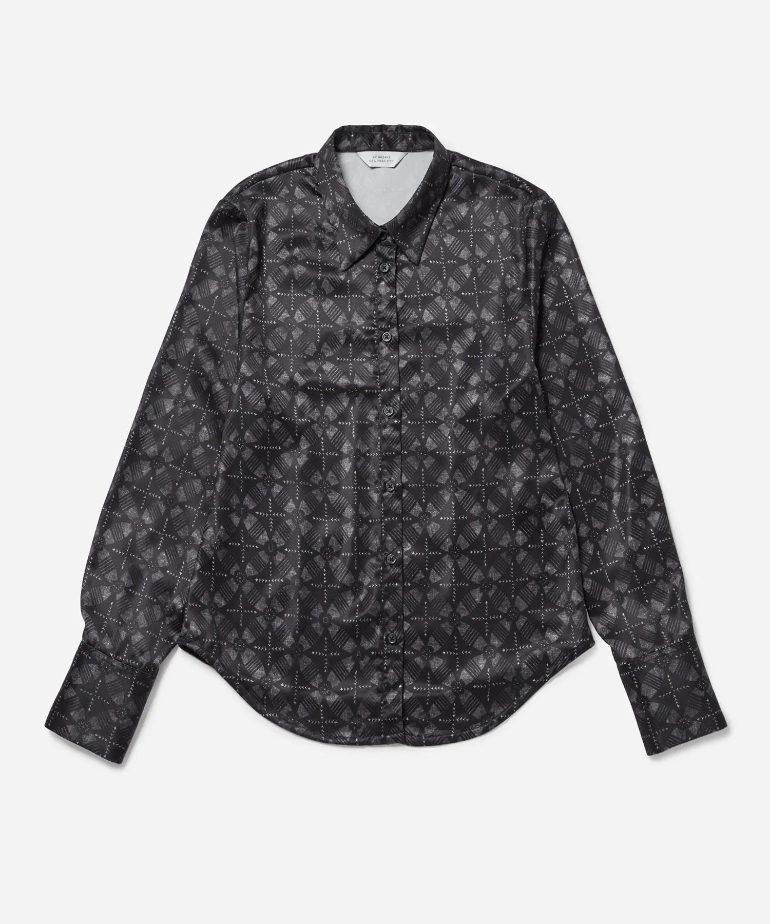 Shay Blockprint LS Shirt sold by Saturdays New York City