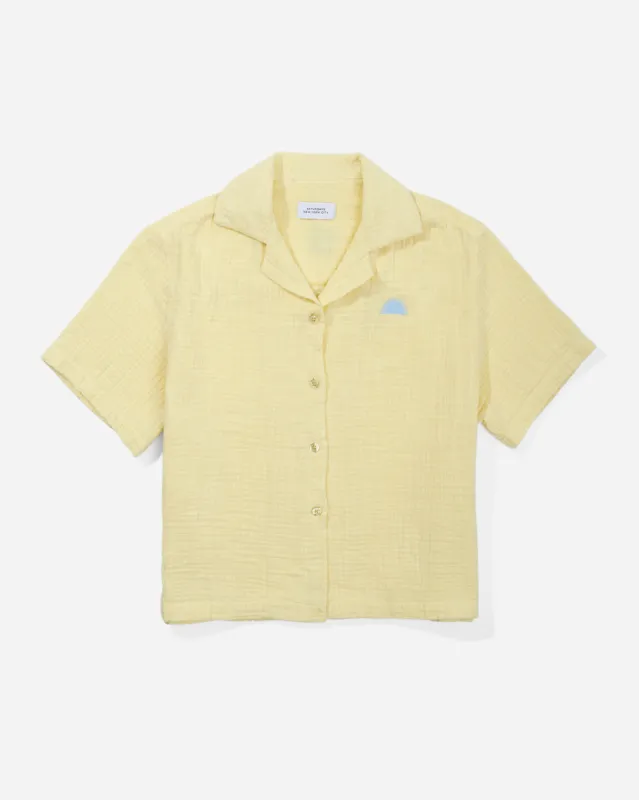 Dani Cotton Gauze Short Sleeve Shirt sold by Saturdays New York City