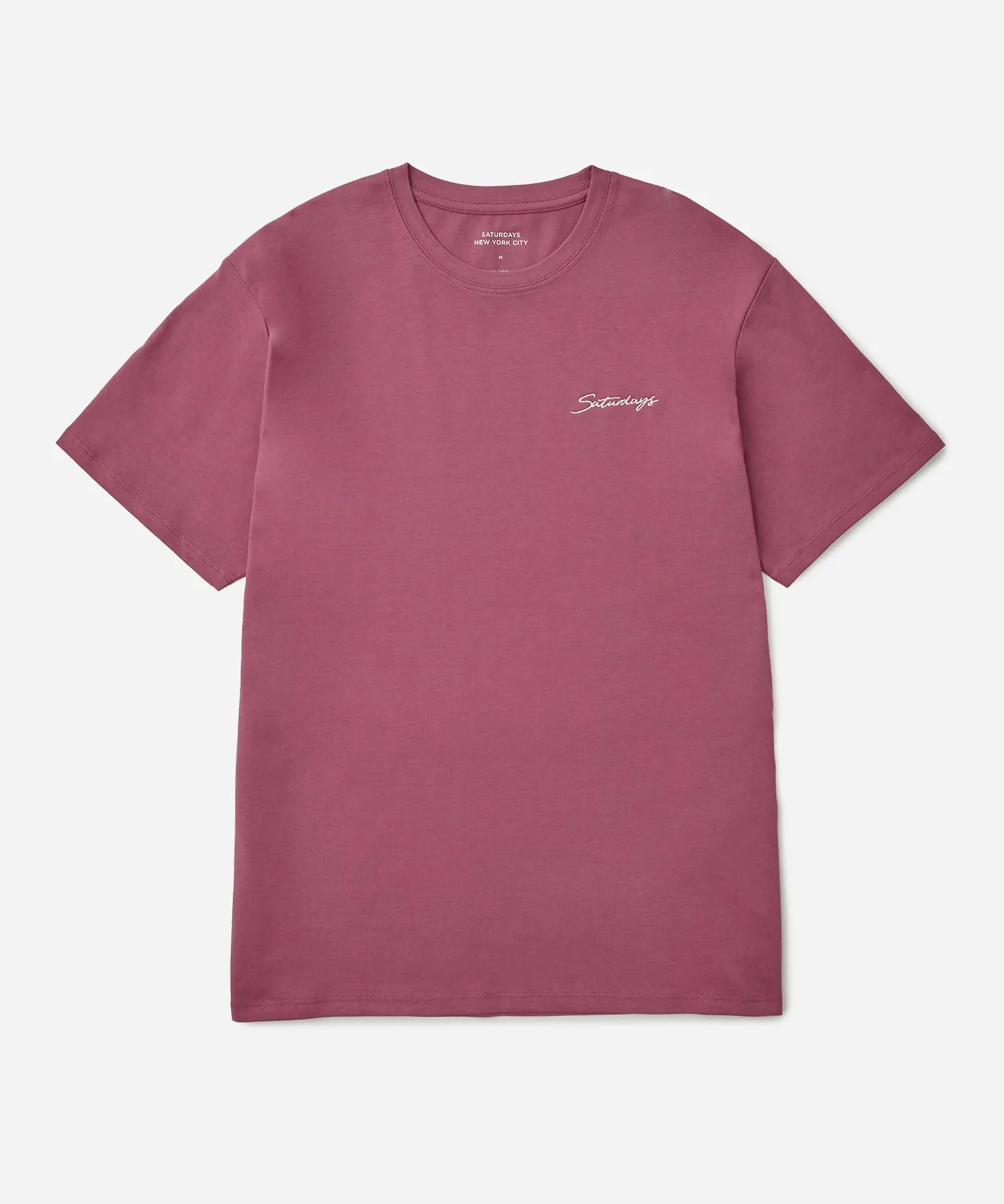 Script Standard SS Tee sold by Saturdays New York City