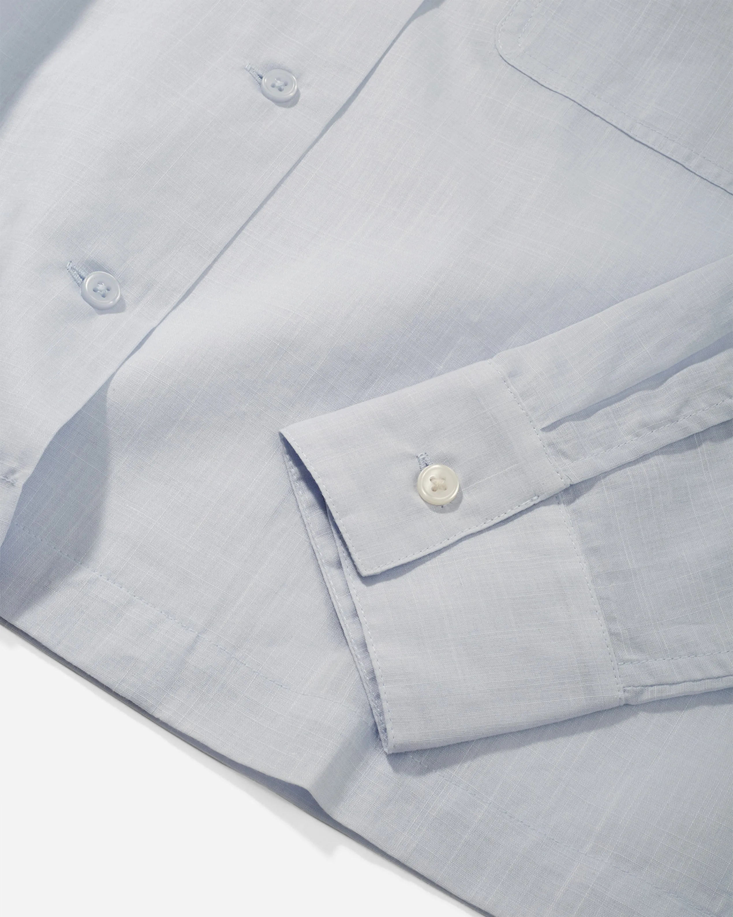 Crys Cotton Mesh Long Sleeve Shirt sold by Saturdays New York City product image thumbnail 5