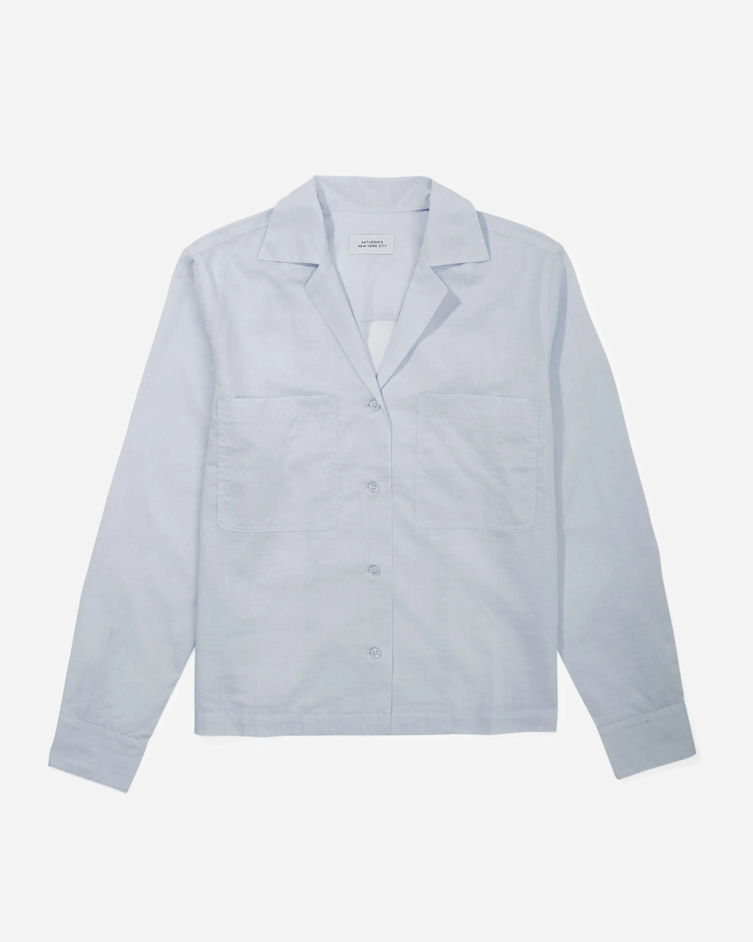 Crys Cotton Mesh Long Sleeve Shirt sold by Saturdays New York City