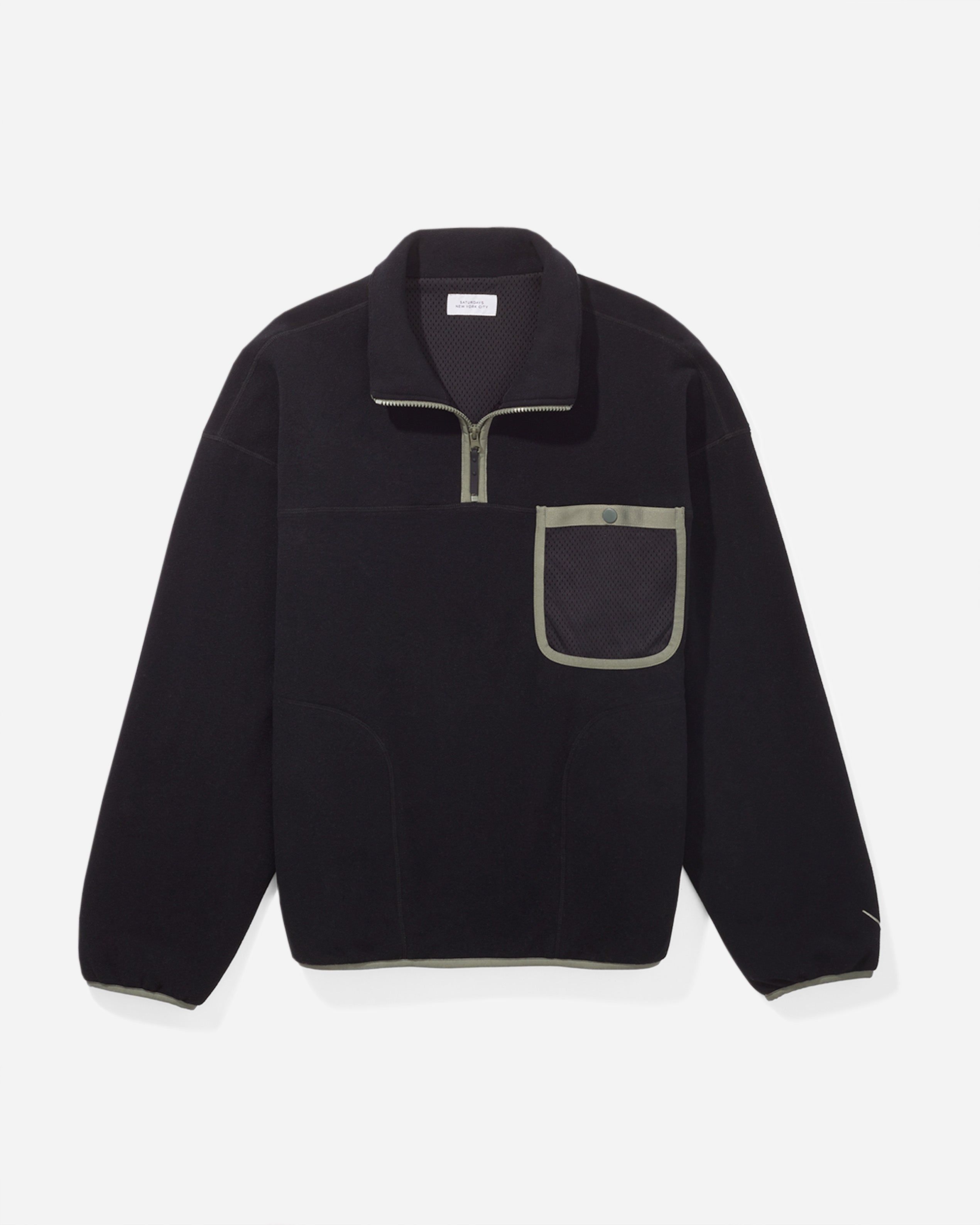 Rainier Fleece Half Zip sold by Saturdays New York City
