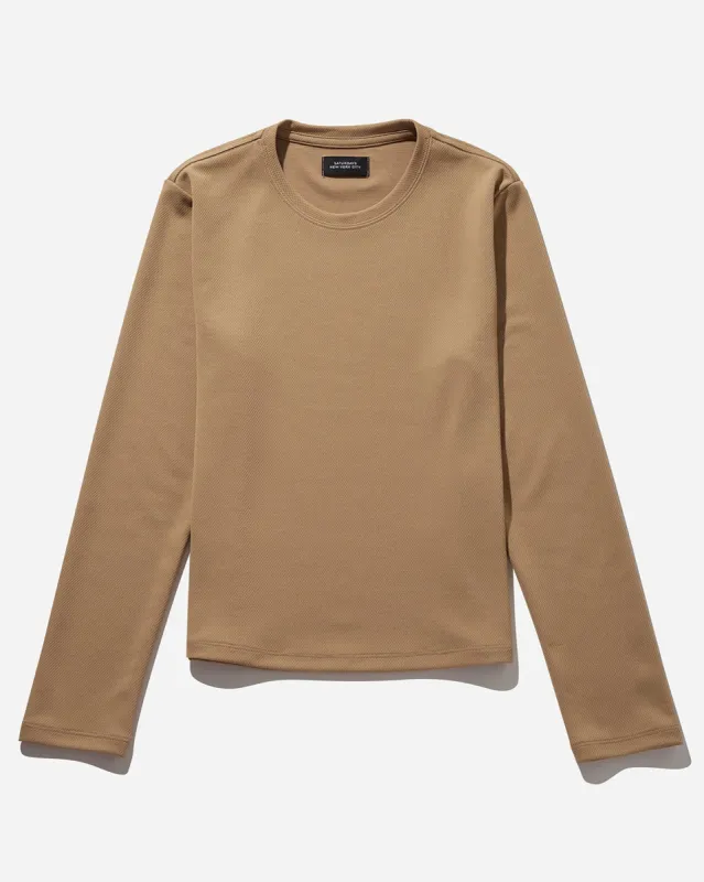 Steff Fitted Long Sleeve Top sold by Saturdays New York City