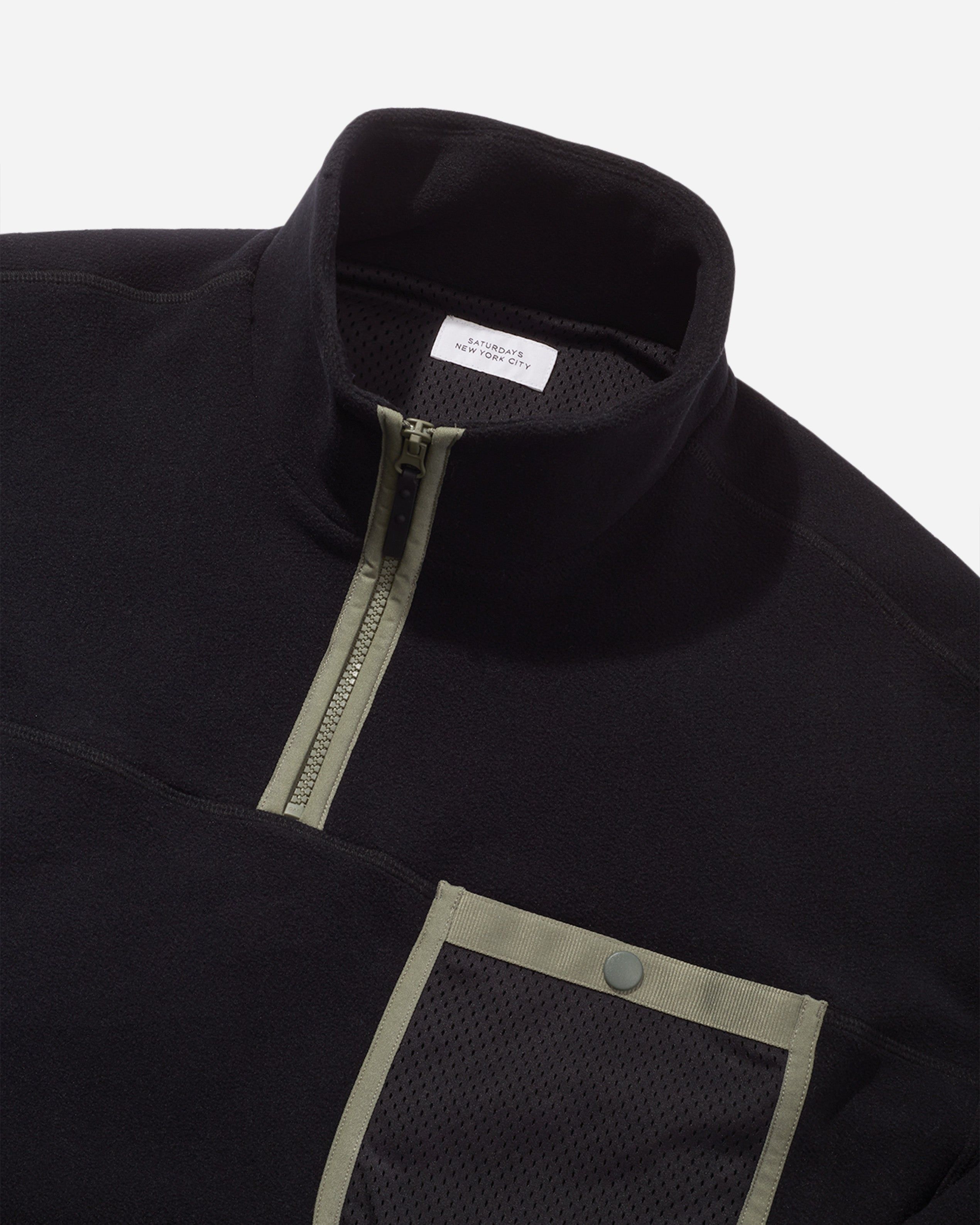 Rainier Fleece Half Zip sold by Saturdays New York City product image thumbnail 2