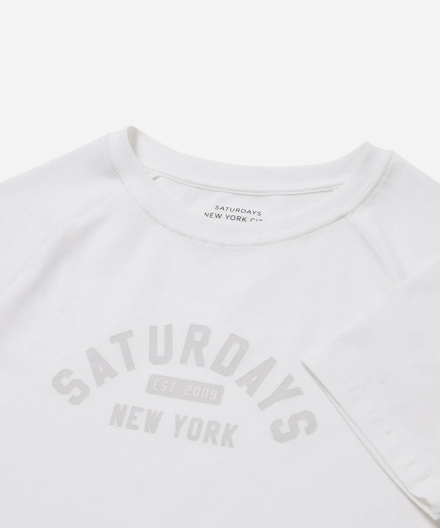 Varsity Raglan Fitted SS Tee sold by Saturdays New York City product image thumbnail 2