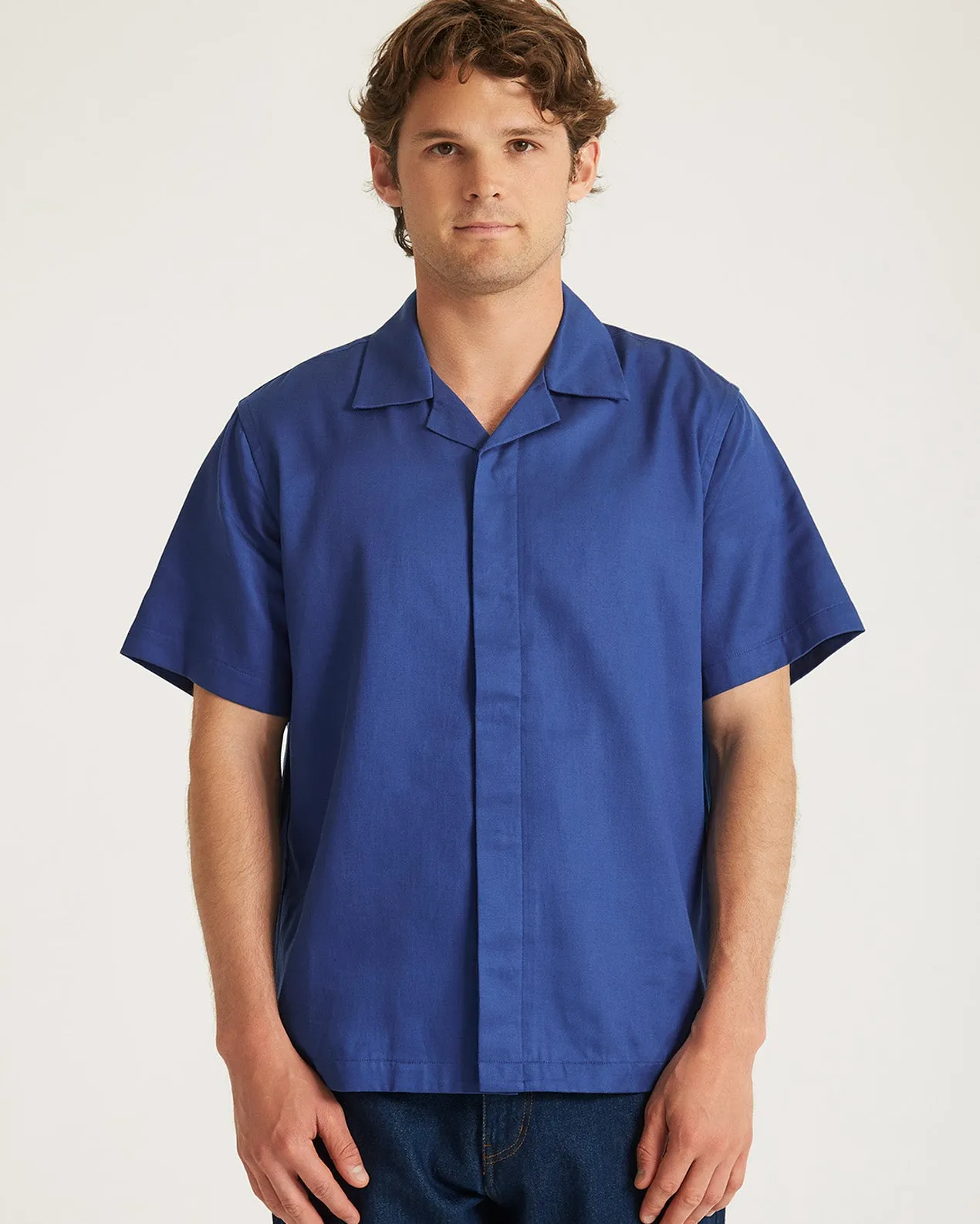 York Camp Collar Short Sleeve Shirt sold by Saturdays New York City product image thumbnail 3