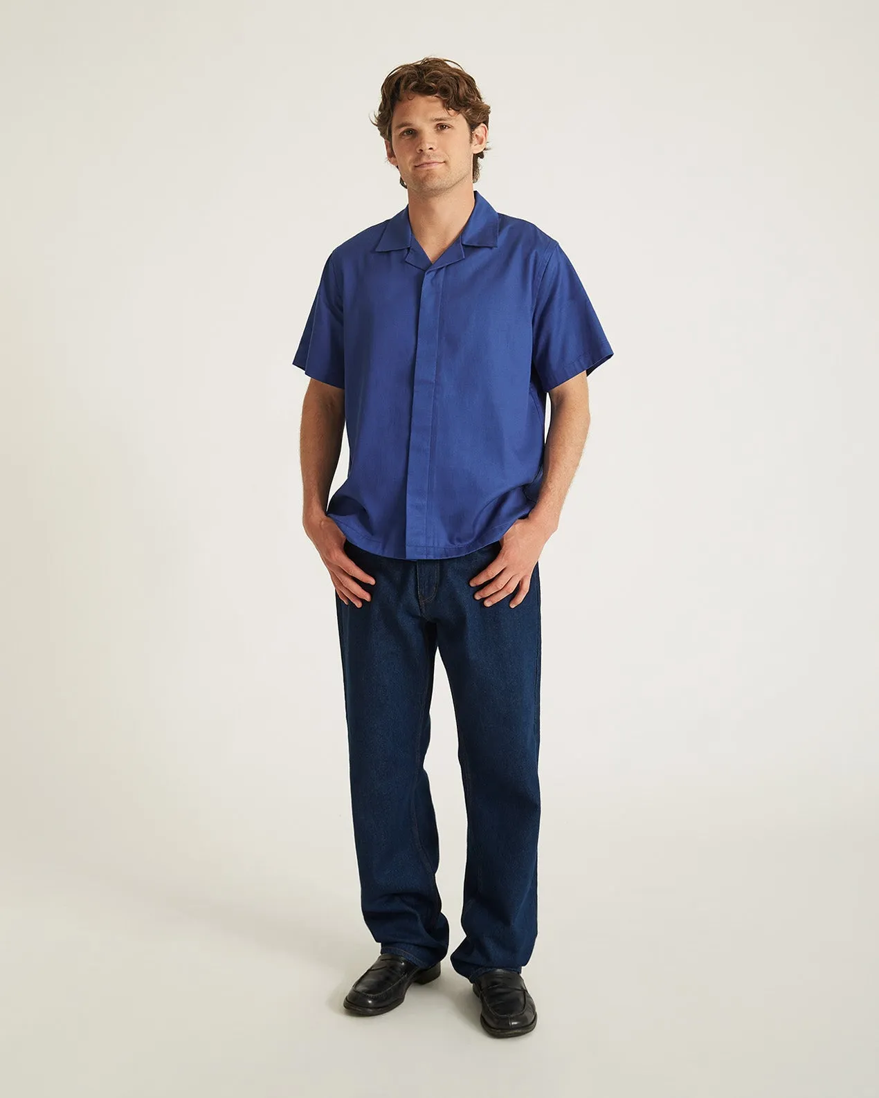 York Camp Collar Short Sleeve Shirt sold by Saturdays New York City product image thumbnail 2